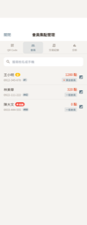 會員集點管理