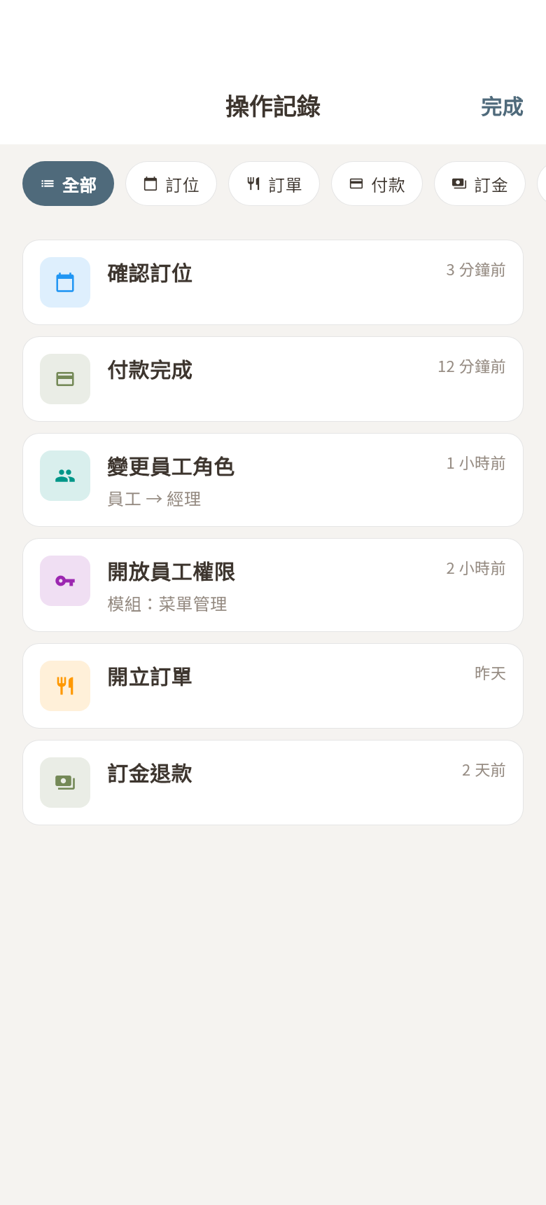 操作記錄